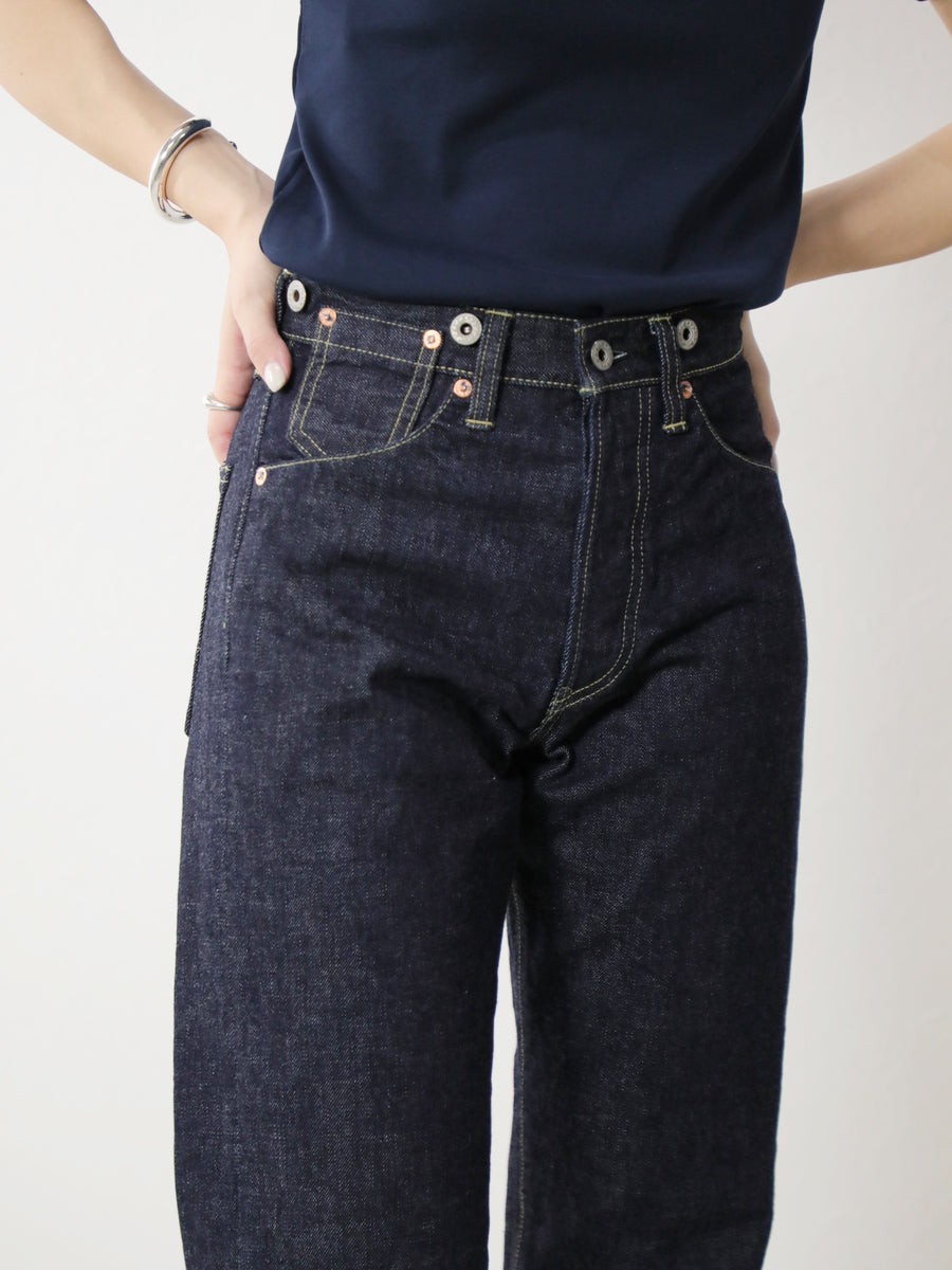 B-1969-XX-RR2011-680 【岡山産 セルビッチデニム】シンチバックジーンズ ワンウォッシュ CINCH BUCKLE SELVEDGE DENIM ONEWASH
