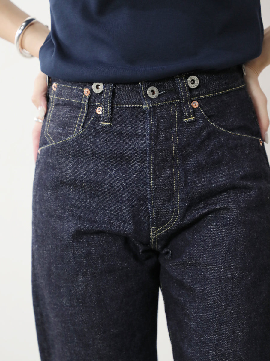 B-1969-XX-RR2011-680 【岡山産 セルビッチデニム】シンチバックジーンズ ワンウォッシュ CINCH BUCKLE SELVEDGE DENIM ONEWASH