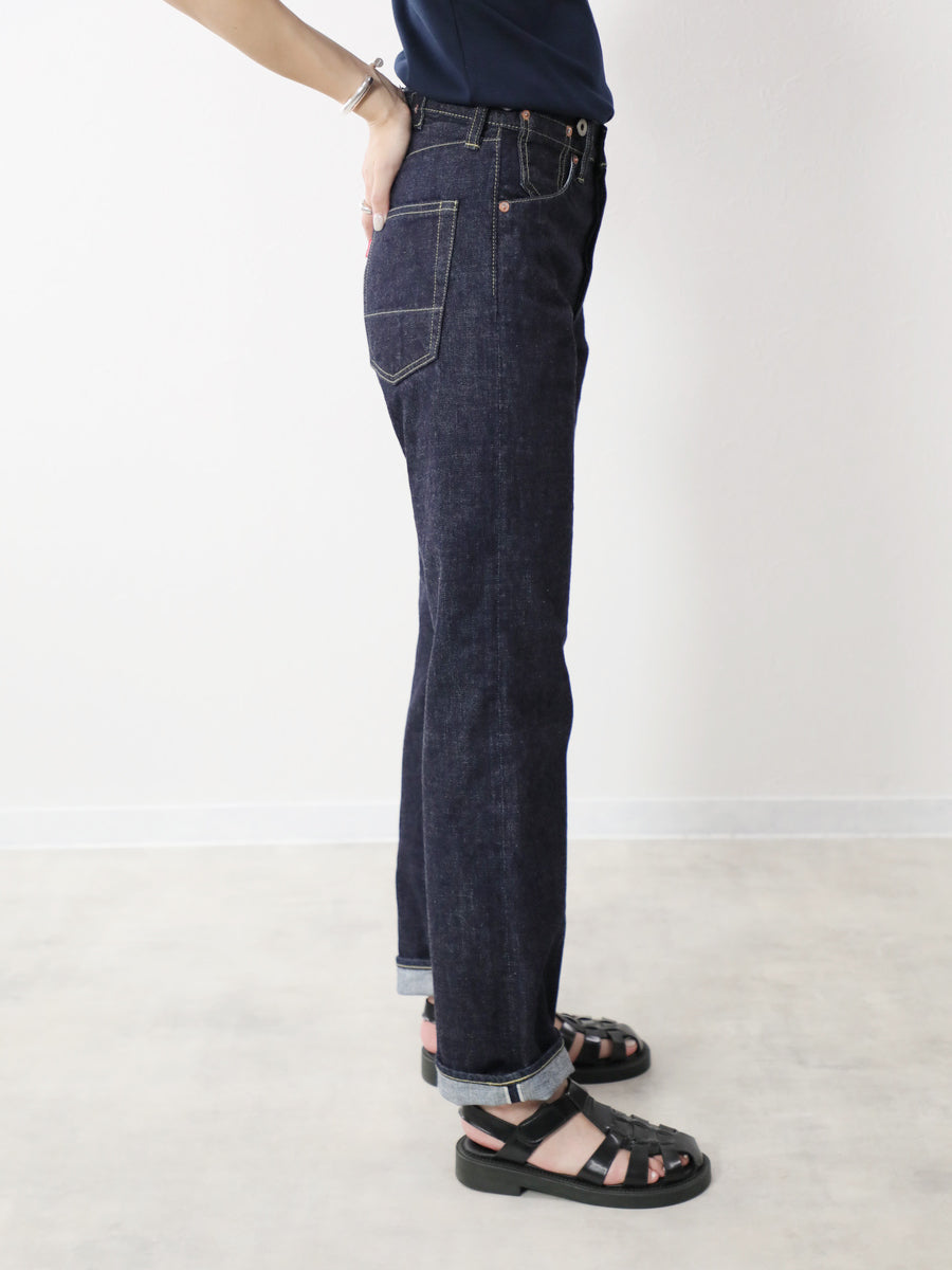 B-1969-XX-RR2011-680 【岡山産 セルビッチデニム】シンチバックジーンズ ワンウォッシュ CINCH BUCKLE SELVEDGE DENIM ONEWASH