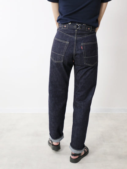 B-1969-XX-RR2011-680 【岡山産 セルビッチデニム】シンチバックジーンズ ワンウォッシュ CINCH BUCKLE SELVEDGE DENIM ONEWASH